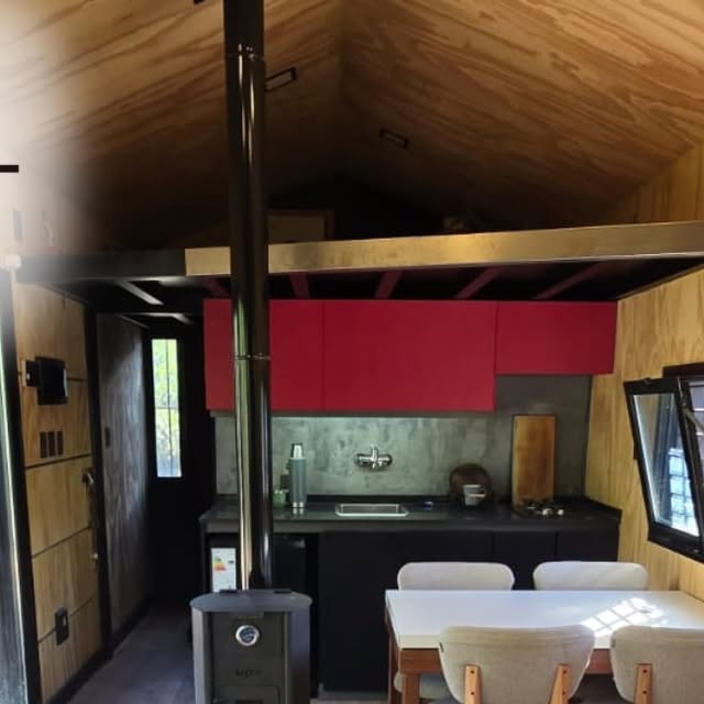 Módulo habitacional prefabricado, interior